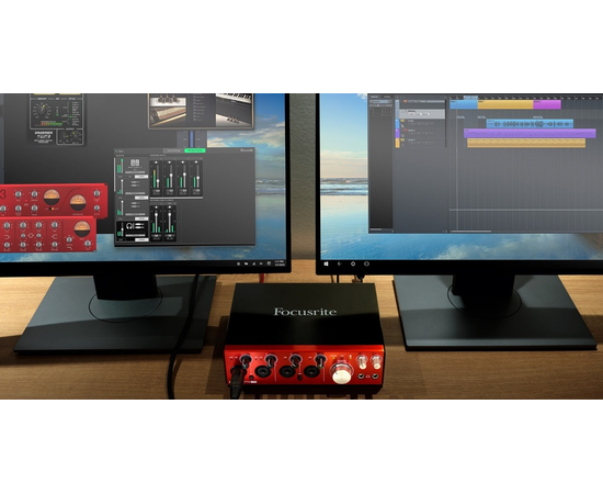 Аудиоинтерфейс FOCUSRITE Clarett 4Pre USB