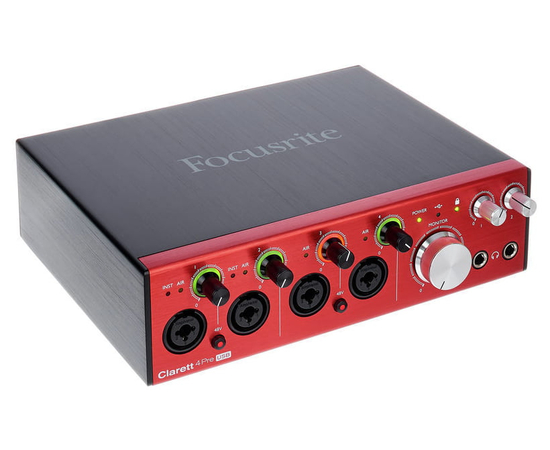 Аудиоинтерфейс FOCUSRITE Clarett 4Pre USB - 132694 за 0 грн. | 4Club