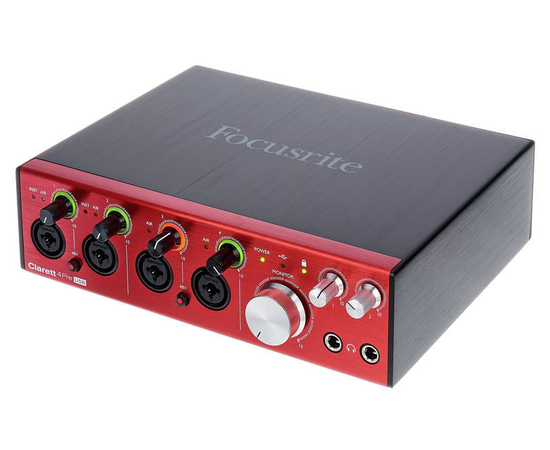 Аудиоинтерфейс FOCUSRITE Clarett 4Pre USB
