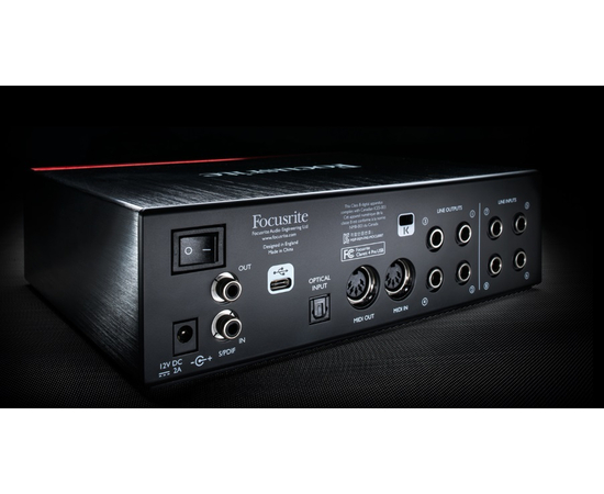 Аудиоинтерфейс FOCUSRITE Clarett 4Pre USB