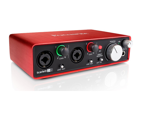Аудиоинтерфейс FOCUSRITE SCARLETT 2I2 NEW - 132696 за 0 грн. | 4Club