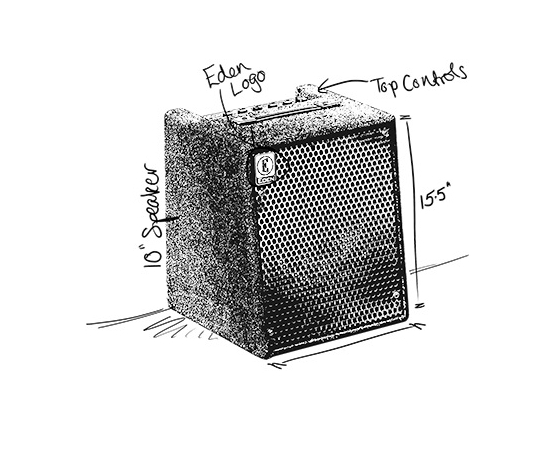 Гитарный комбоусилитель EDEN EC10