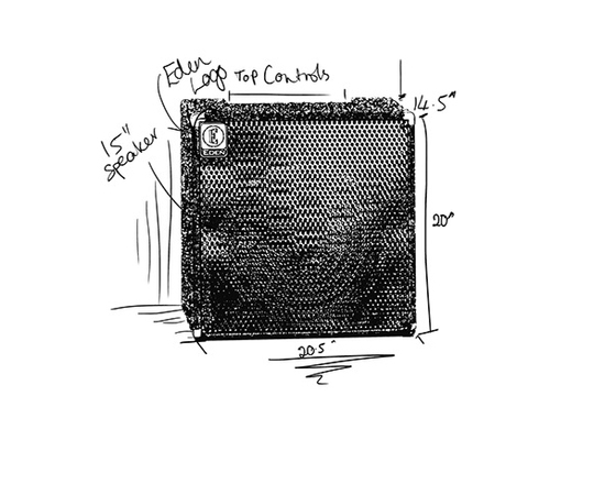 Басовый комбоусилитель EDEN EC15