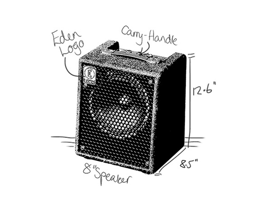 Басовый комбоусилитель EDEN EC8