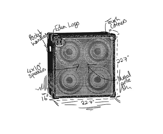 Басовый кабинет EDEN EX410SC4