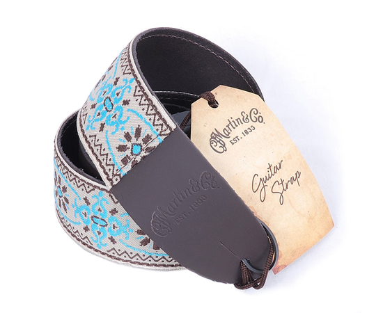 Гитарный ремень MARTIN 18A0084 Retro Woven Strap - Blue - 133542 за 0 грн. | 4Club