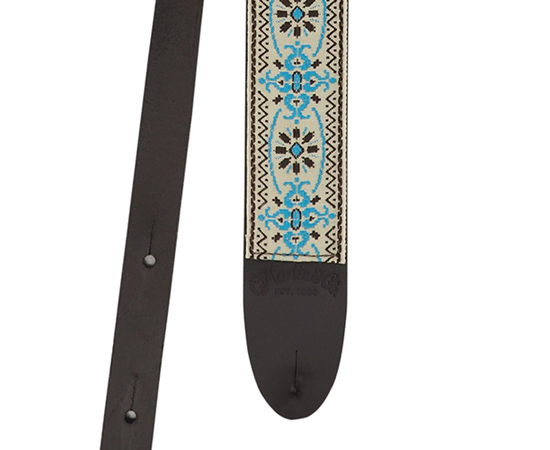 Гитарный ремень MARTIN 18A0084 Retro Woven Strap - Blue