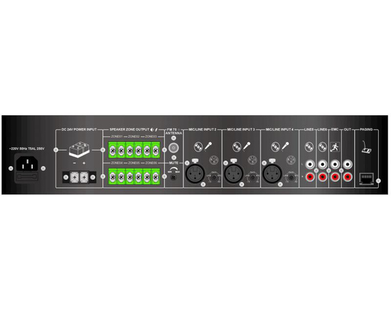 ​Микширующий усилитель MT-Power CMX DA-350MT