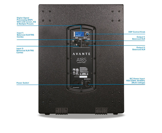 Активный сабвуфер ADJ AVANTE A18S