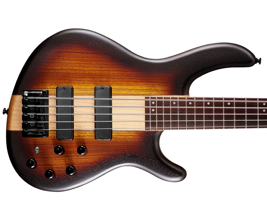 Бас-гитара CORT C5 Plus ZBMH (Open Pore Tobacco Burst)