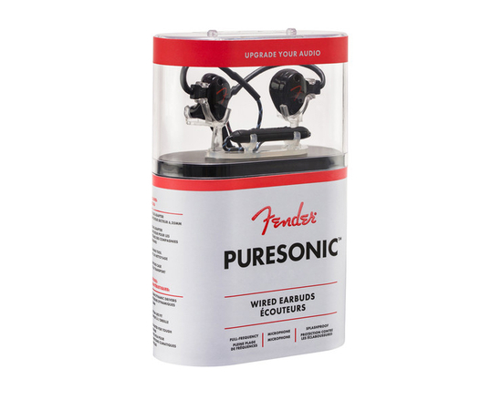 Наушники FENDER PURESONIC WIRED EARBUDS BLACK METALLIC