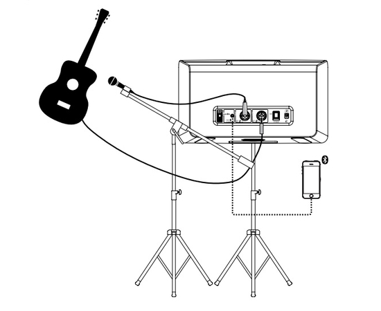 Акустическая система MACKIE FREEPLAY LIVE