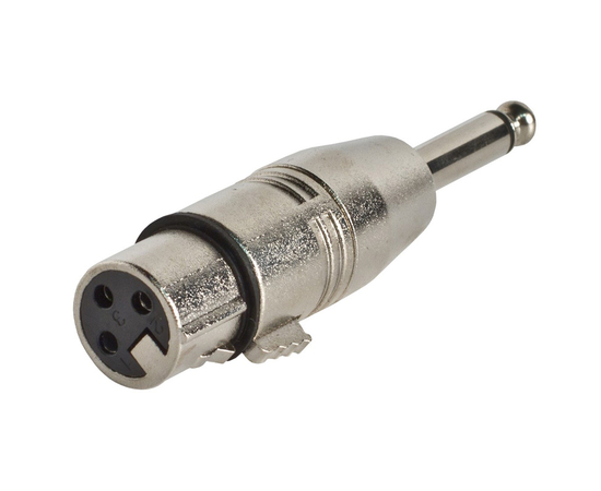 Переходник ADJ AC-A-XF3/J6M XLR3pol F- Jack 6,3mm mono - 134377 за 75 грн. | 4Club