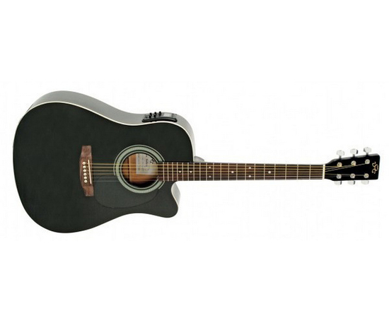 Акустическая гитара SX MD180CE/BK