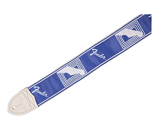 ​Гитарный ремень FENDER 2" MONOGRAMMED STRAP LAKE PLACID BLUE