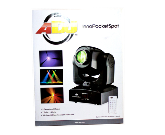Светодиодная движущаяся голова ADJ Inno Pocket Spot