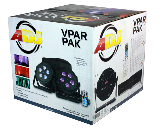 Комплект из двух LED прожекторов ADJ VPAR PAK