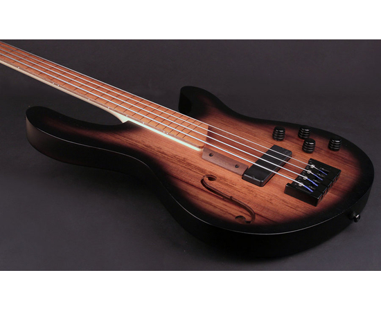 Бас-гитара CORT B4FL MHPZ (Open Pore Trans Black Burst)