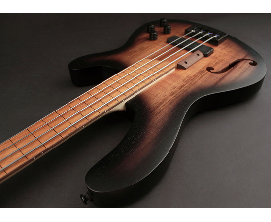 Бас-гитара CORT B4FL MHPZ (Open Pore Trans Black Burst)