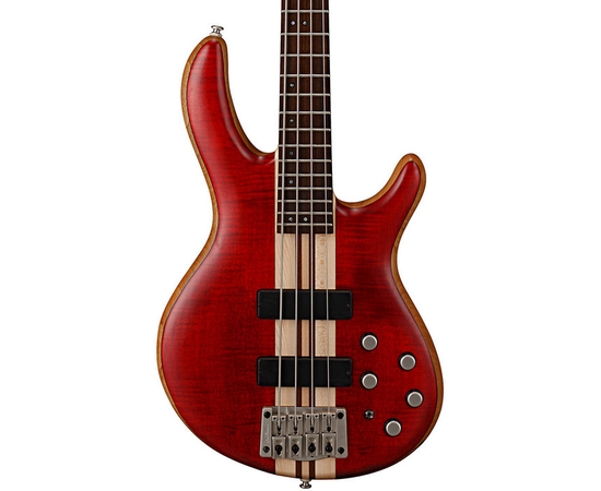 Бас-гитара CORT A4 Plus FMMH (Open Pore Black Cherry)