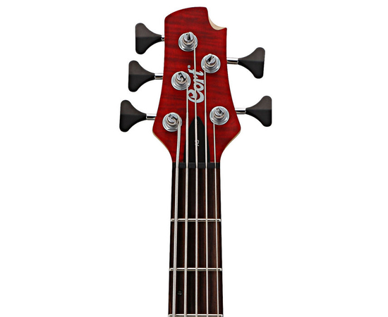 Бас-гитара CORT A5 Plus FMMH (Open Pore Black Cherry)