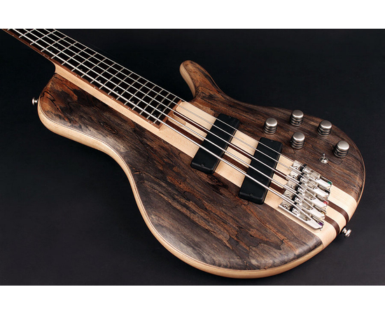 Бас-гитара CORT A5 Plus SCMS (Open Pore Trans Grey) w/Case