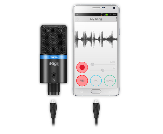 Микрофон IK MULTIMEDIA iRig Mic Studio (Black)