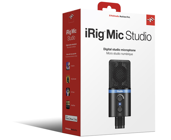 Микрофон IK MULTIMEDIA iRig Mic Studio (Black)