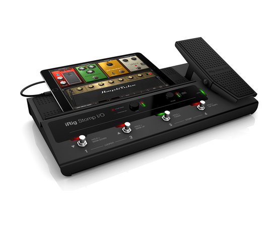 Напольный гитарный USB-контроллер IK MULTIMEDIA iRig Stomp I/O