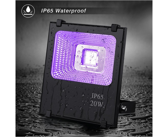 Светодиодный прожектор LED Flood UV Light LF-20 20 Вт водонепроницаемый - 134738 за 0 грн. | 4Club