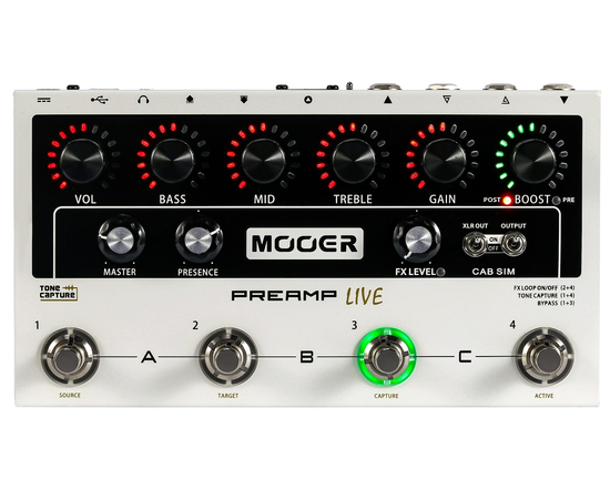 Гитарный предусилитель MOOER Preamp Live - 134838 за 21368 грн. | 4Club