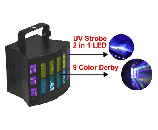Световой LED прибор New Light VS-58D 3 в 1 DERBY LIGHT