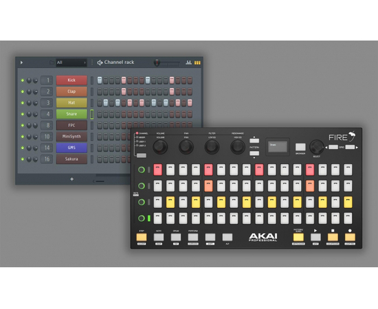MIDI контроллер AKAI Fire