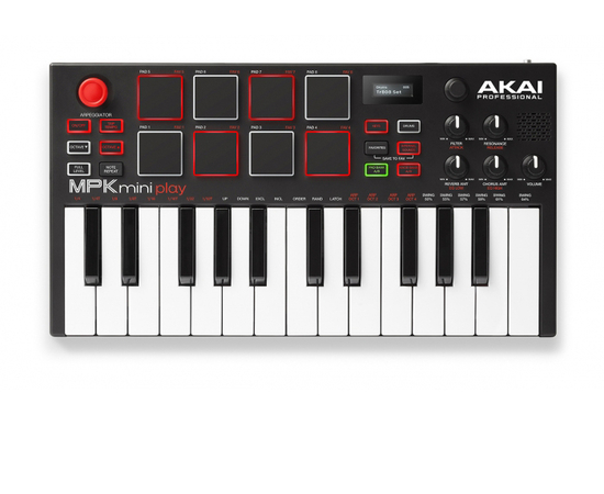 MIDI клавиатура AKAI MPK Mini Play - 135375 за 0 грн. | 4Club