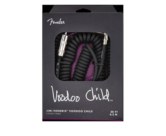 ​Гитарный кабель FENDER HENDRIX VOODOO CHILD CABLE BLACK