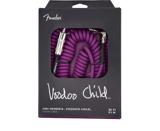 ​Гитарный кабель FENDER HENDRIX VOODOO CHILD CABLE PURPLE
