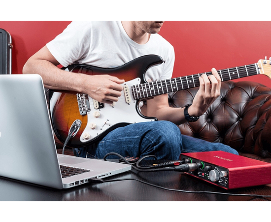 Аудиоинтерфейс FOCUSRITE SCARLETT 2I4 NEW
