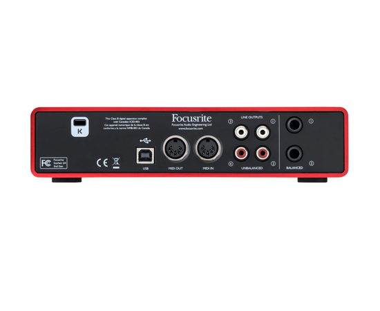 Аудиоинтерфейс FOCUSRITE SCARLETT 2I4 NEW