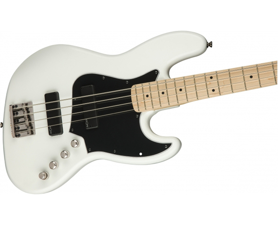 Бас-гитара SQUIER by FENDER CONTEMPORARY ACTIVE J-BASS HH MN FLAT WHITE