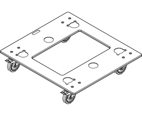 Платформа для транспортировки акустических систем D.A.S. Audio PL-UX218RS - 135426 за 0 грн. | 4Club