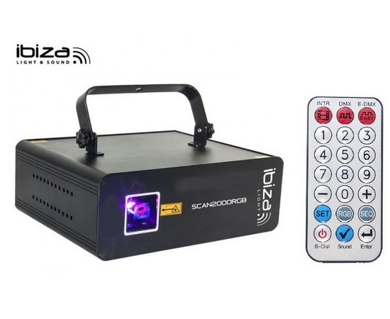 Лазер IBIZA SCAN2000RGB