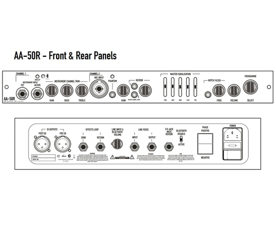 Акустический комбо ASHDOWN AA-50-R