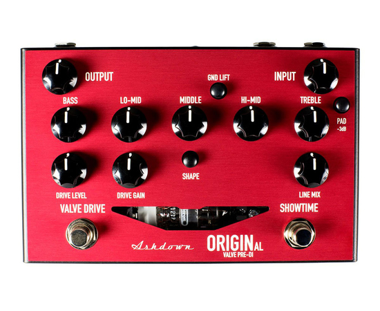 Педаль эффектов ASHDOWN FS-ORIGIN-VALVE-PRE