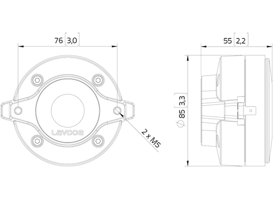 ВЧ драйвер LAVOCE DF10.101LM
