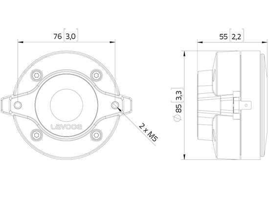 ВЧ драйвер LAVOCE DF10.101L