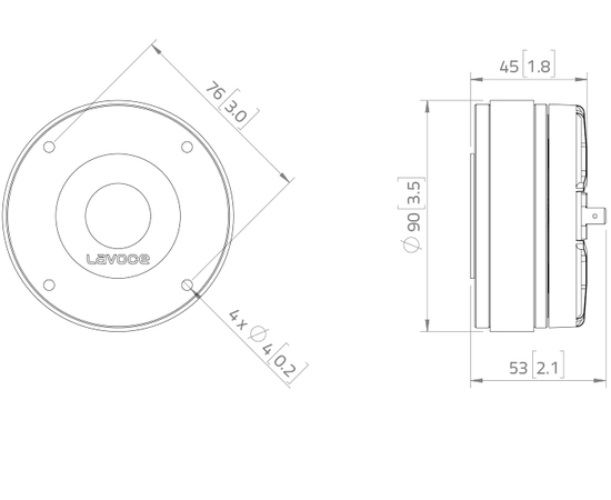 ВЧ драйвер LAVOCE DF10.14LM