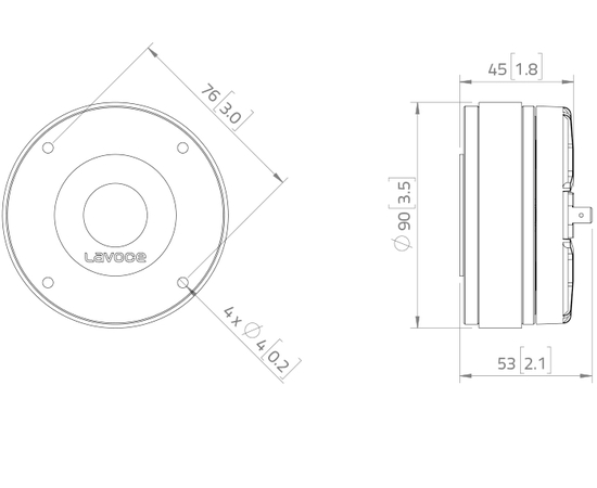 ВЧ драйвер LAVOCE DF10.14M
