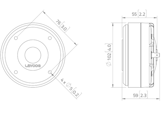 ВЧ драйвер LAVOCE DF10.17LM