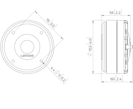 ВЧ драйвер LAVOCE DF10.17T