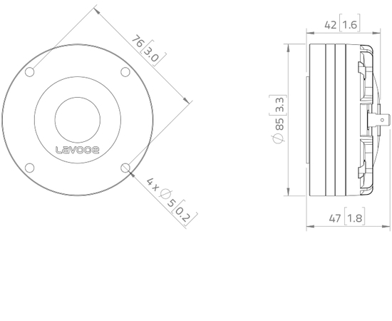 ВЧ драйвер LAVOCE DN10.17M